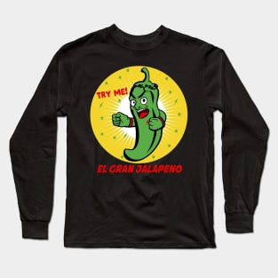 hot pepper jalapeno Long Sleeve T-Shirt